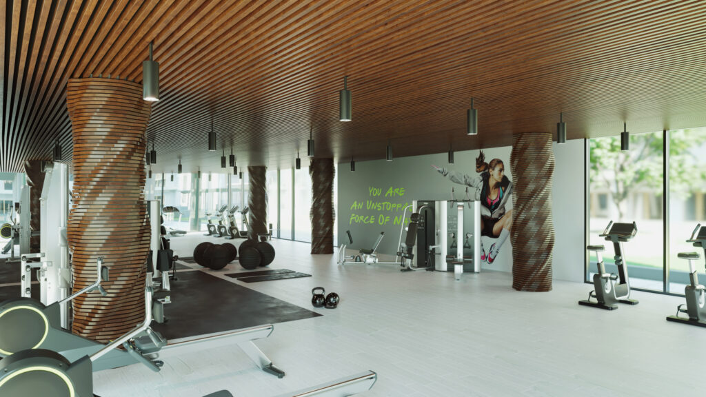 2 спальни в Al Mahra Residence