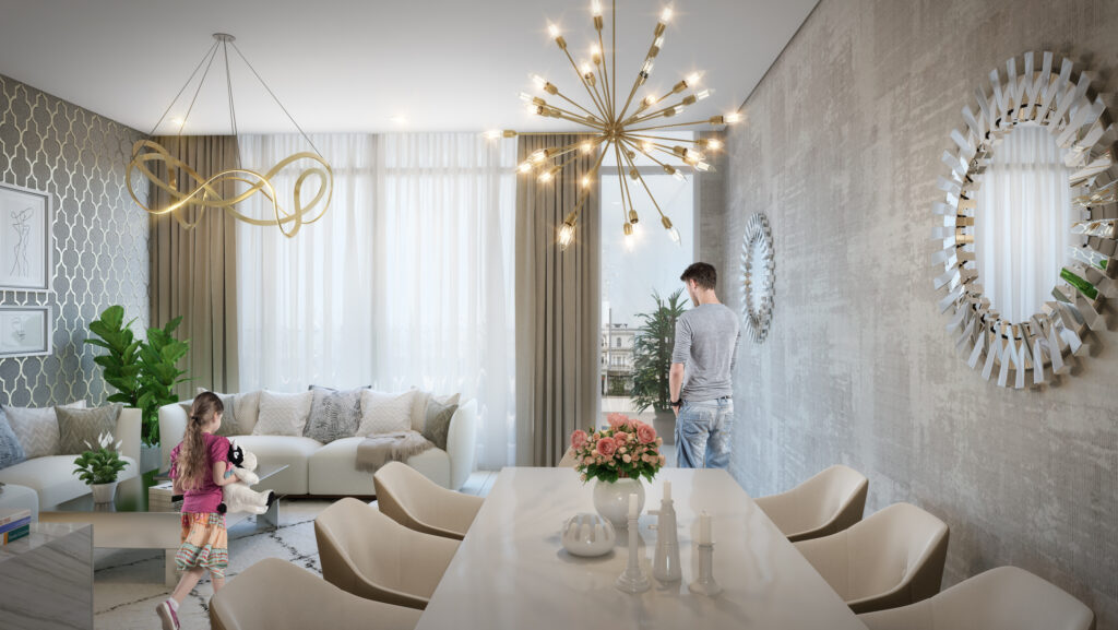 Студия в The Gate