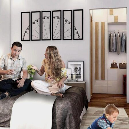 2 спальни в Pearl