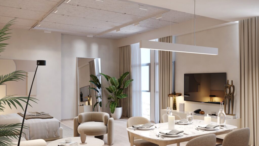 1 спальня в 330