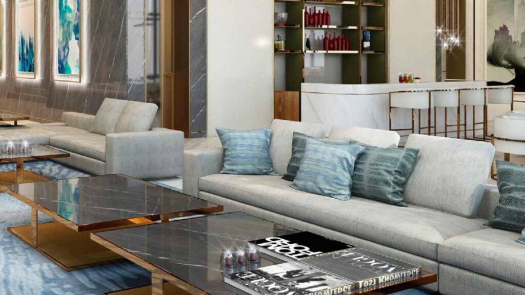 2 спальни в Meera Tower