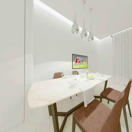 2 спальни в Al Raha Lofts I