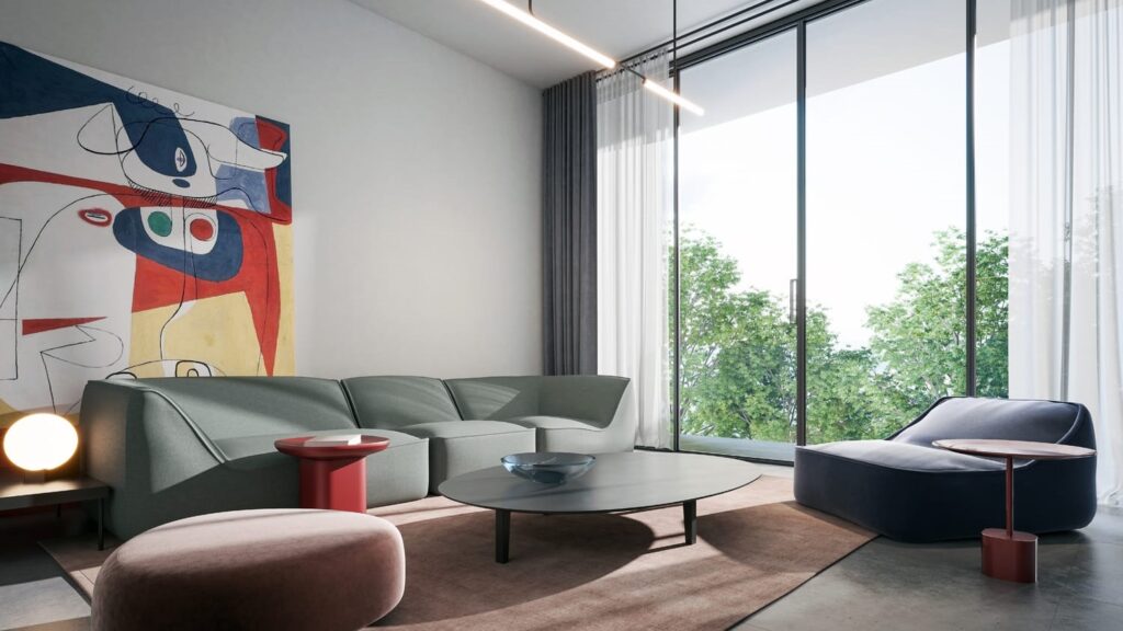 1 спальня в Aljada Sokoon