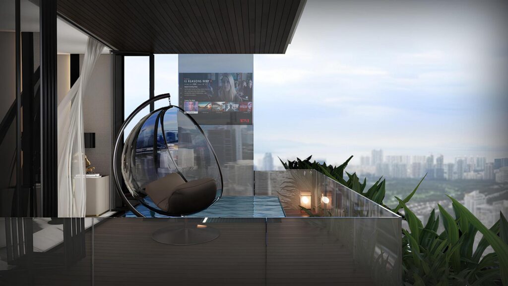 1 спальня в Empire Suites