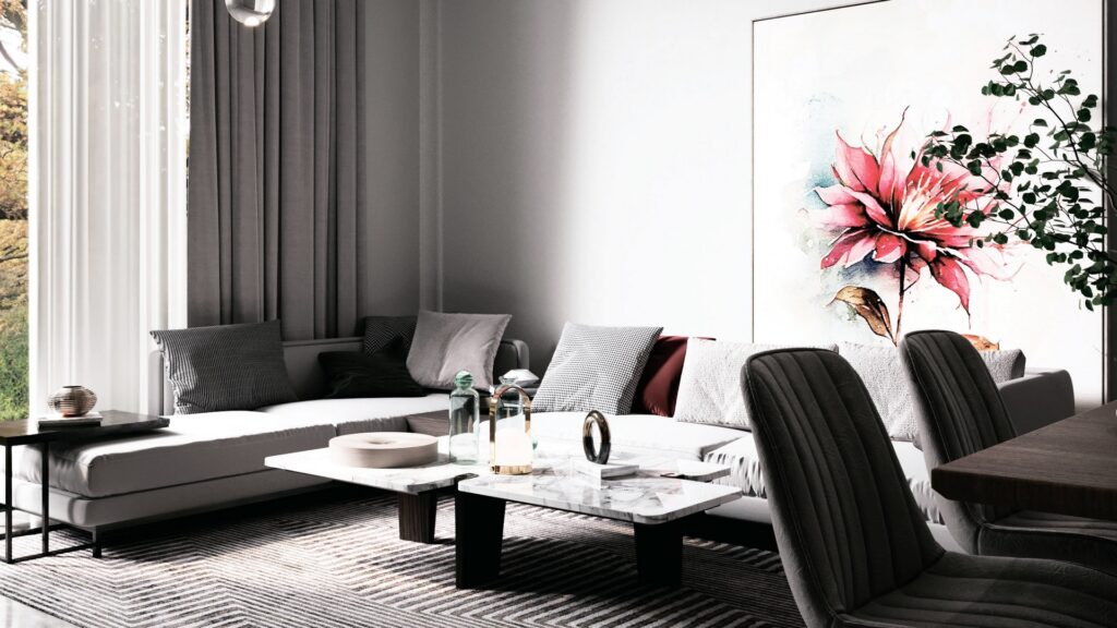 1 спальня в Lilium Tower