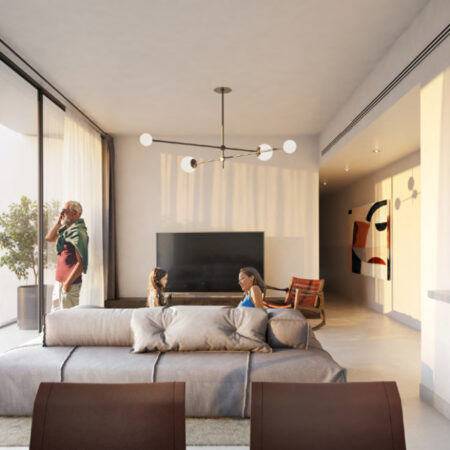 2 спальни в Aljada Nesba