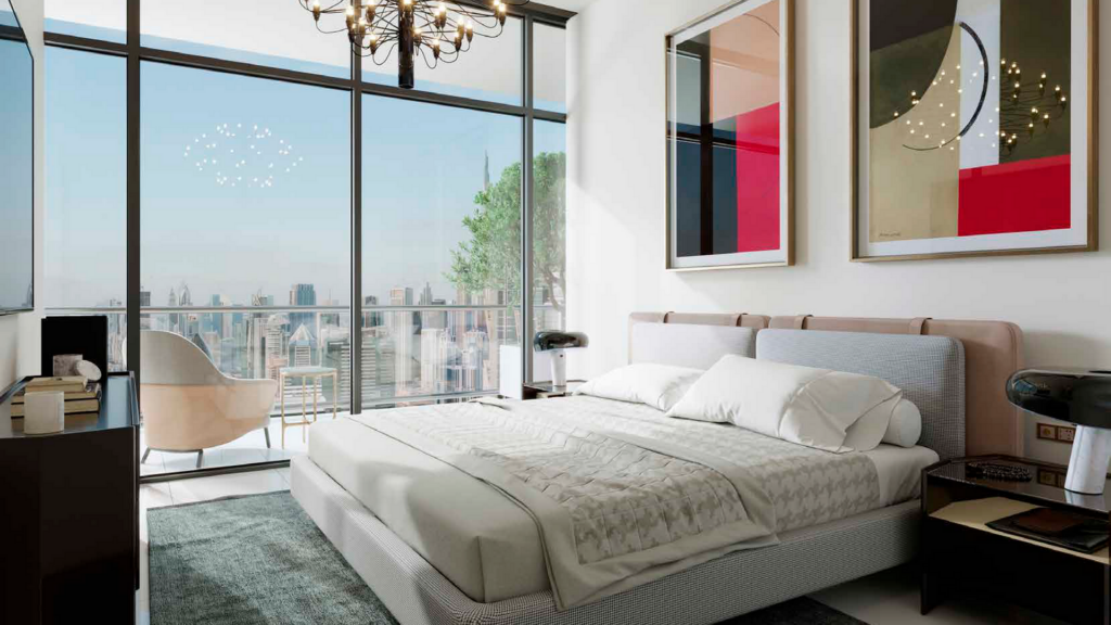 3 спальни в Al Habtoor Tower