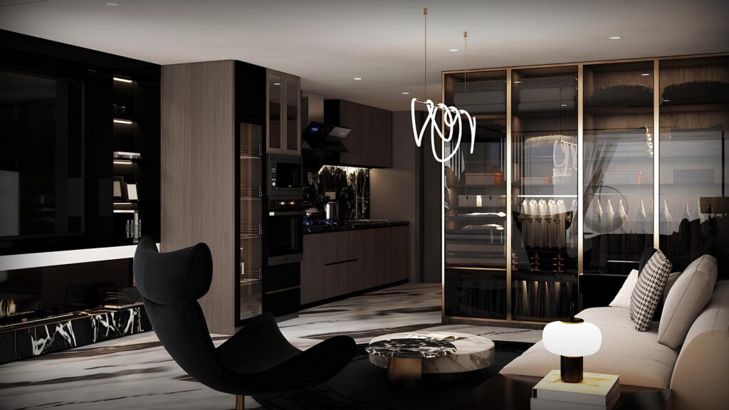 1 спальня в Empire Suites