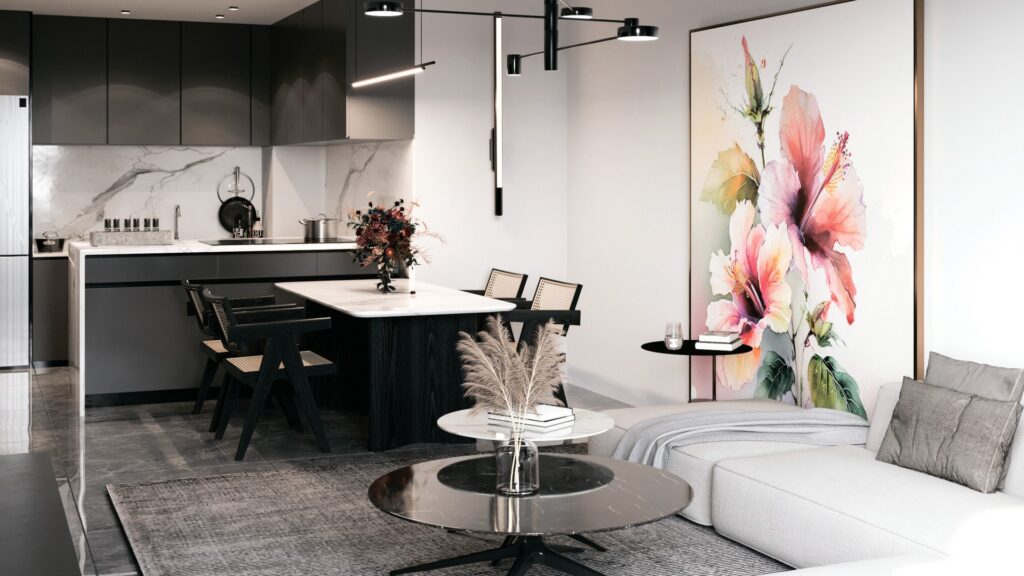 1 спальня в Lilium Tower