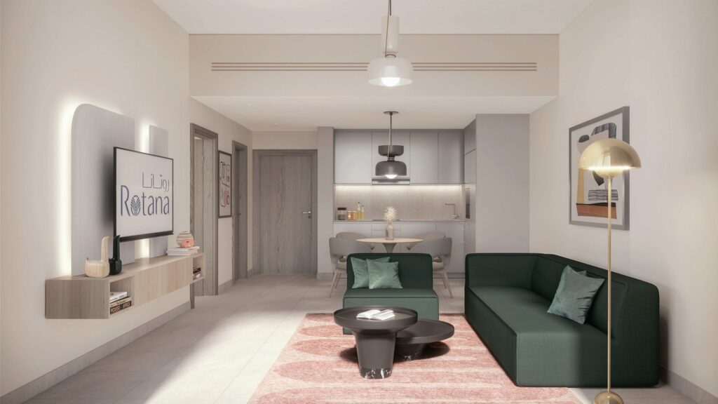 1 спальня в Arjaan by Rotana