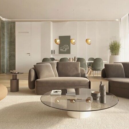 3 спальни в Iconic Tower