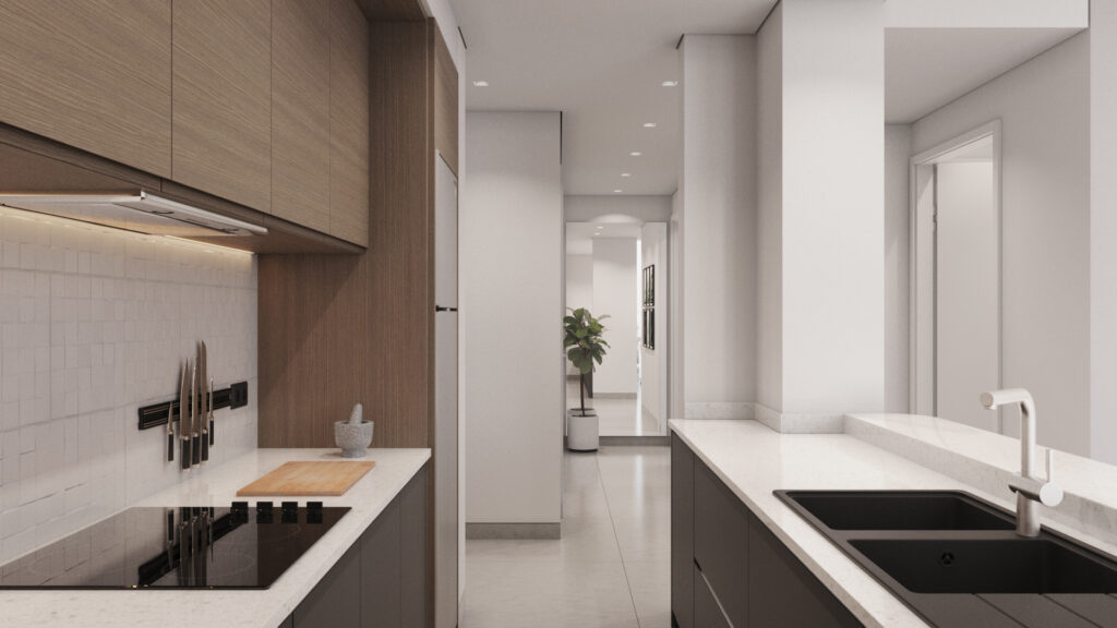 2 спальни в Gateway II Residences