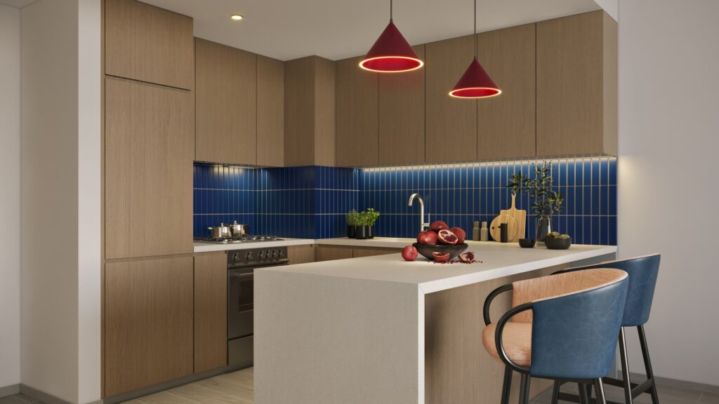 2 спальни в Nautica Towers 1 & 2