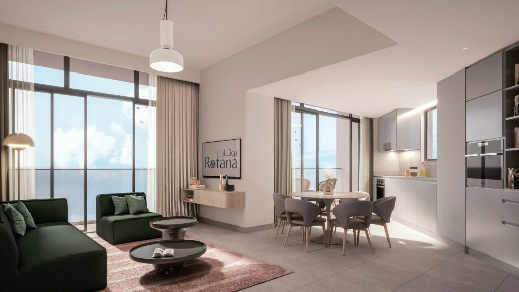 1 спальня в Arjaan by Rotana