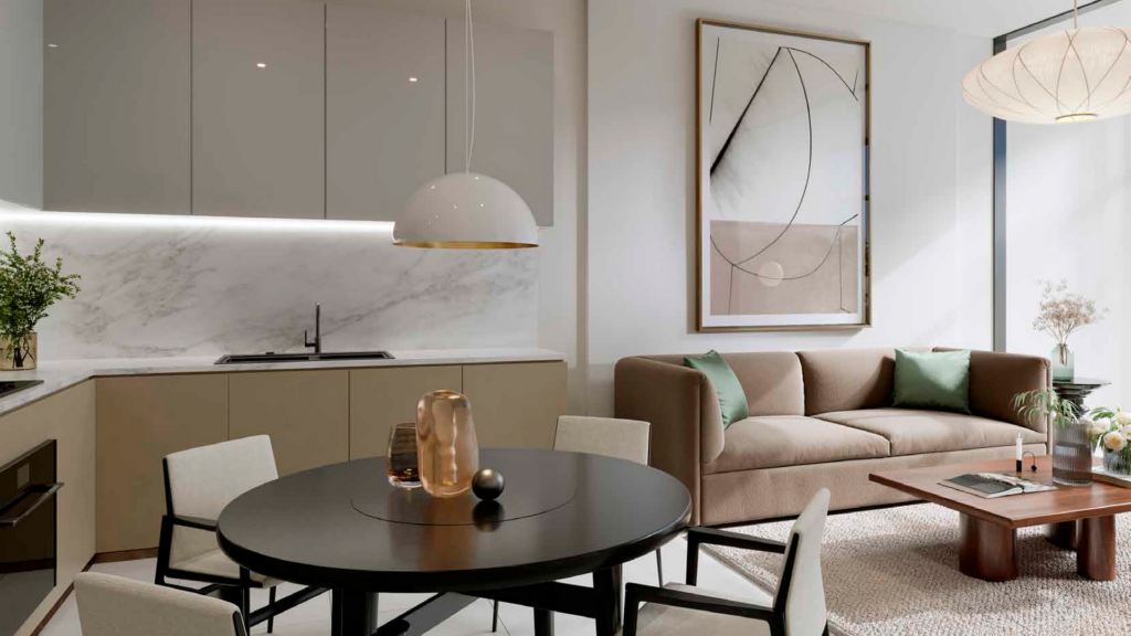 3 спальни в Al Habtoor Tower