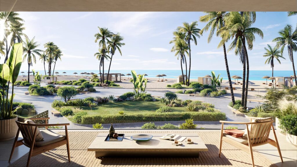 2 спальни в  Rixos Beach Residences Phase 2