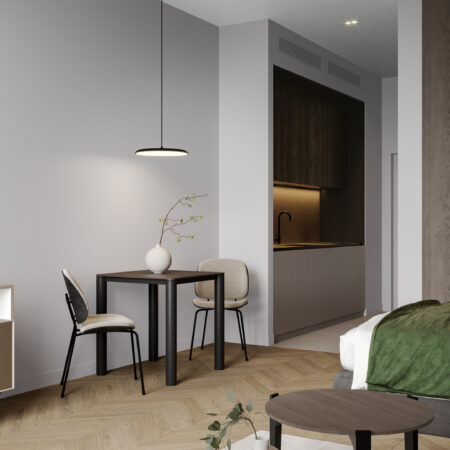 1 спальня в 1WOOD