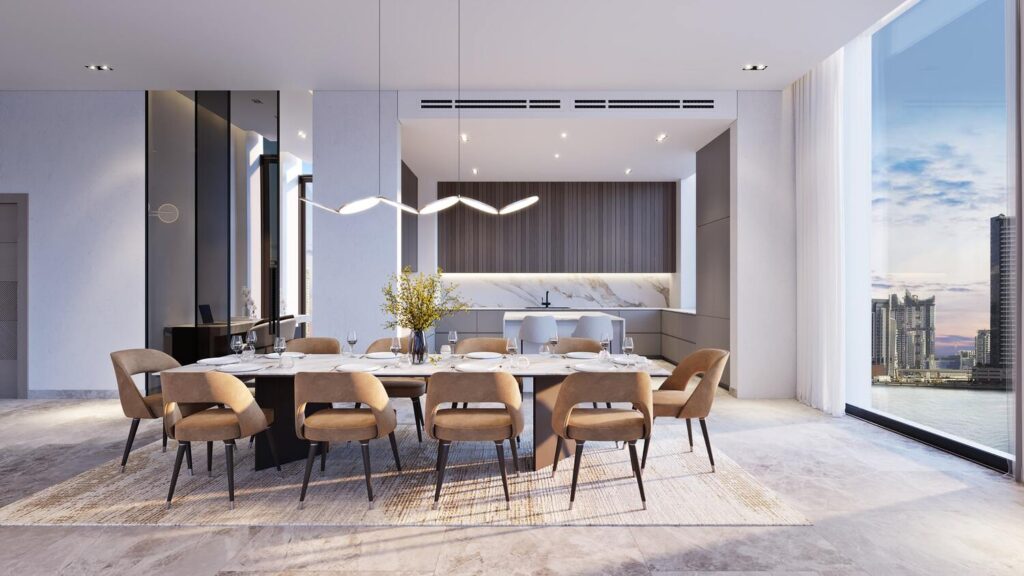 4 спальни в Peninsula Four the Plaza