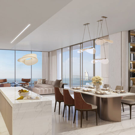 2 спальни в Palm Beach Tower