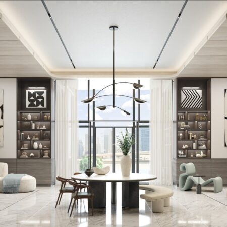 Студия в One River Point