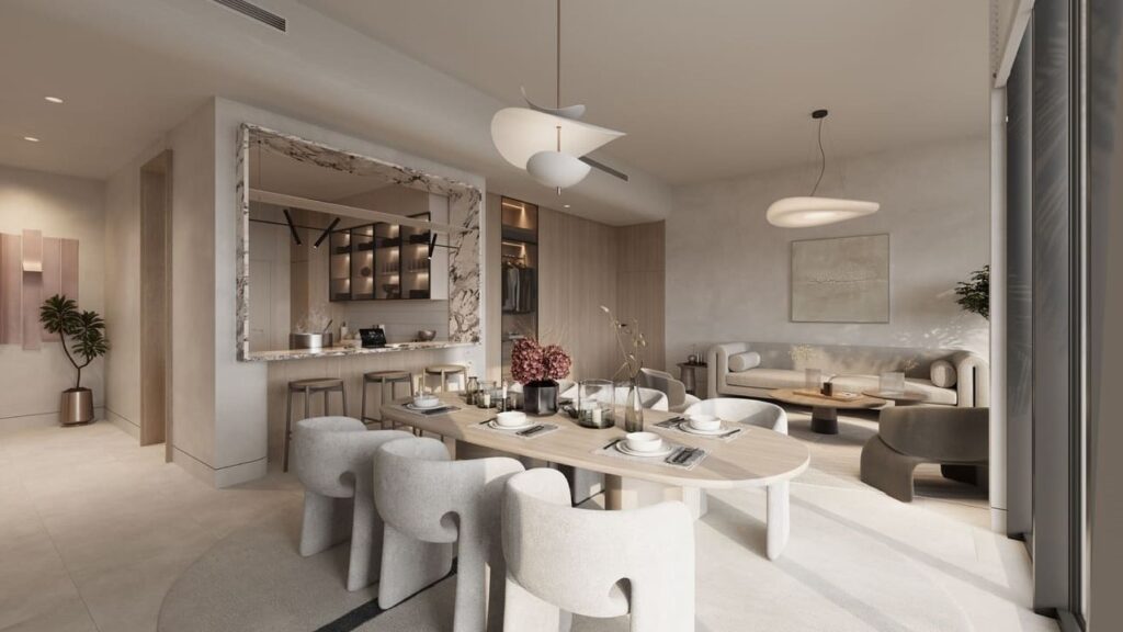 2 спальни в One Billion Tower