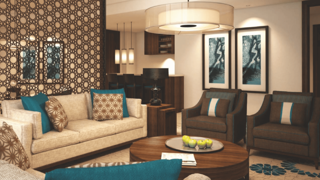 2 bedrooms in Fairmont Marina Residences