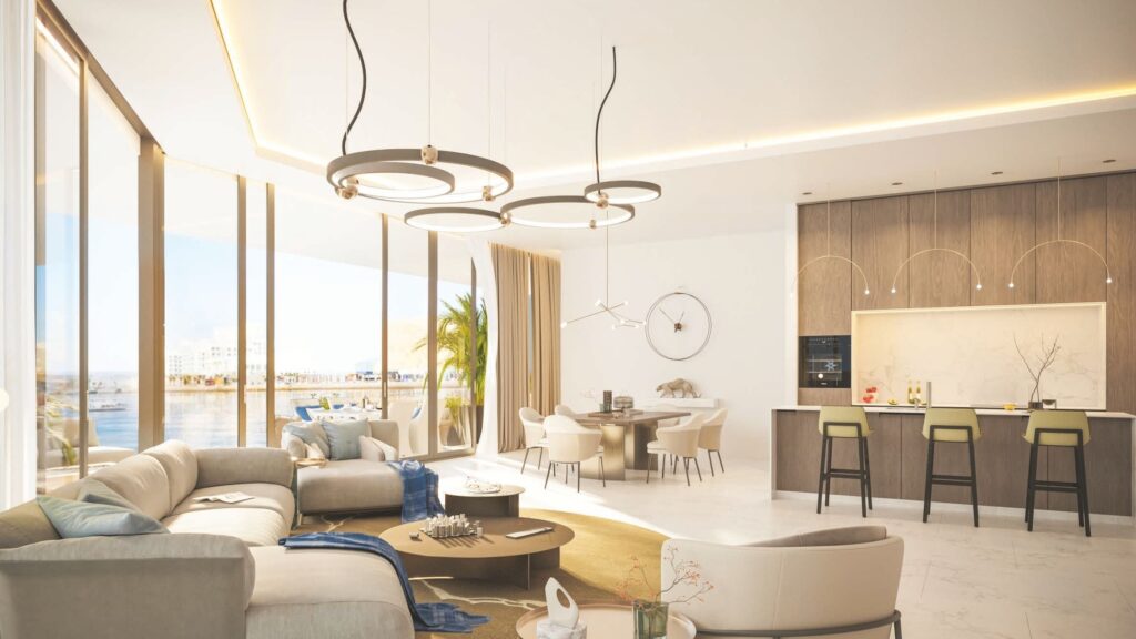 3 спальни в The Bay Residence