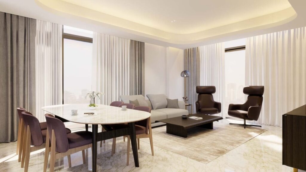 3 спальни в Avenue Residence 6