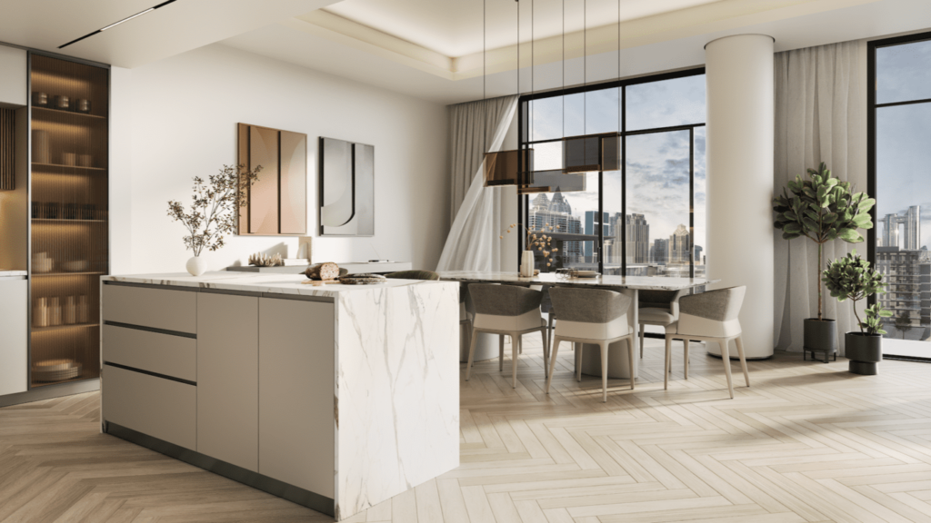 2 спальни в City Walk Northline