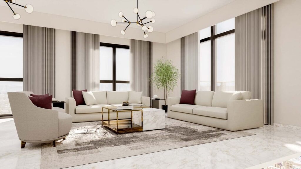 3 спальни в Avenue Residence 5