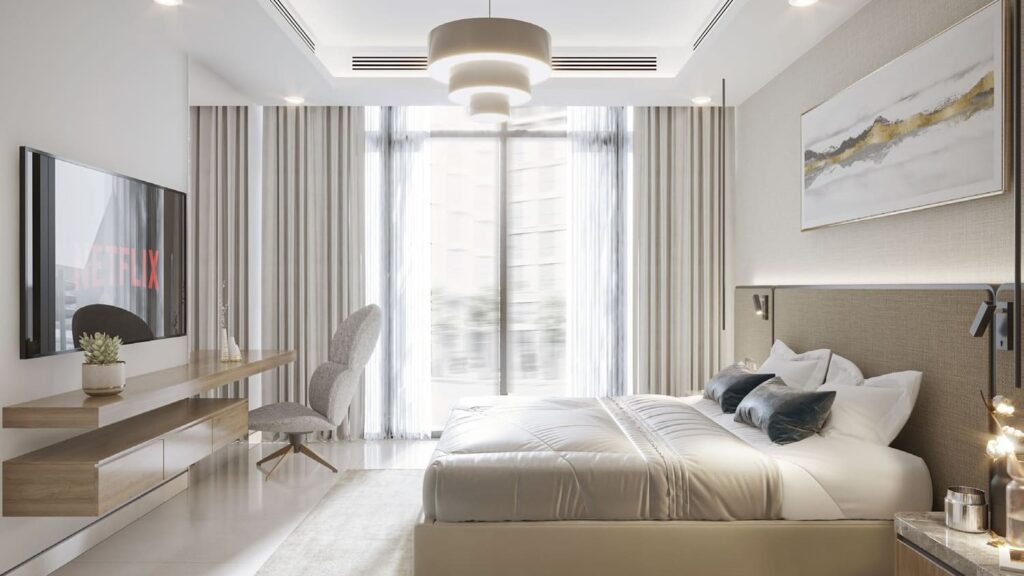 1 спальня в Cresswell Residences