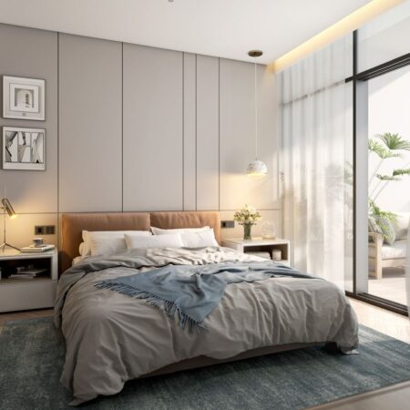 2 спальни в Alba Tower