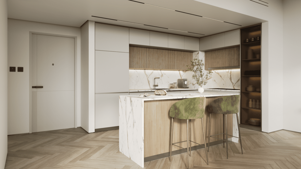 2 спальни в City Walk Northline