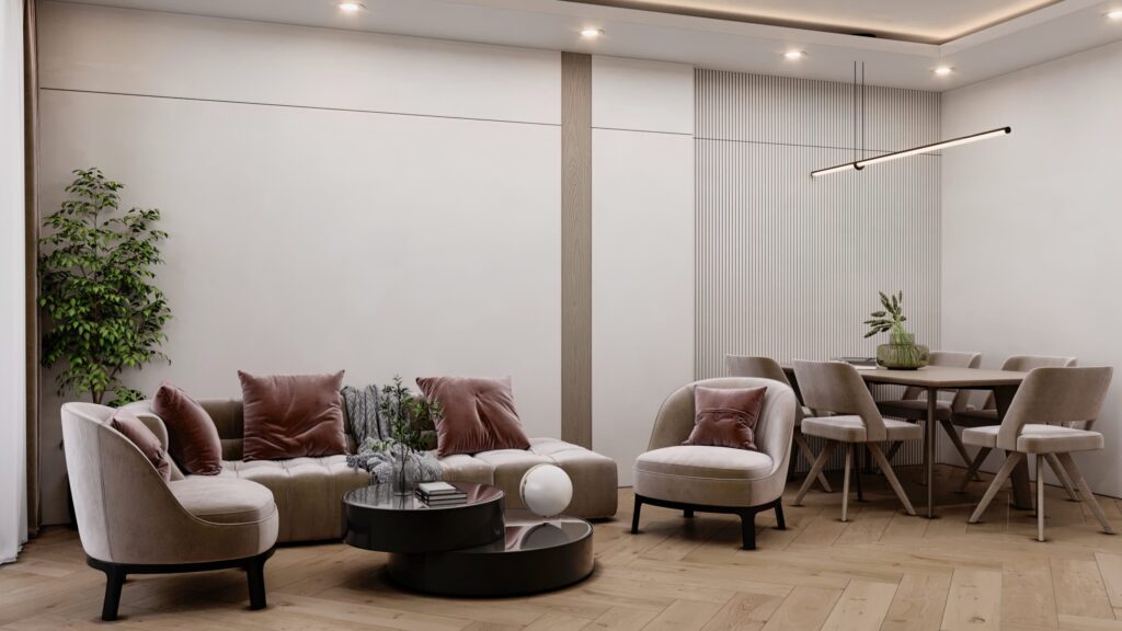 2 спальни в Alef Noon Residence