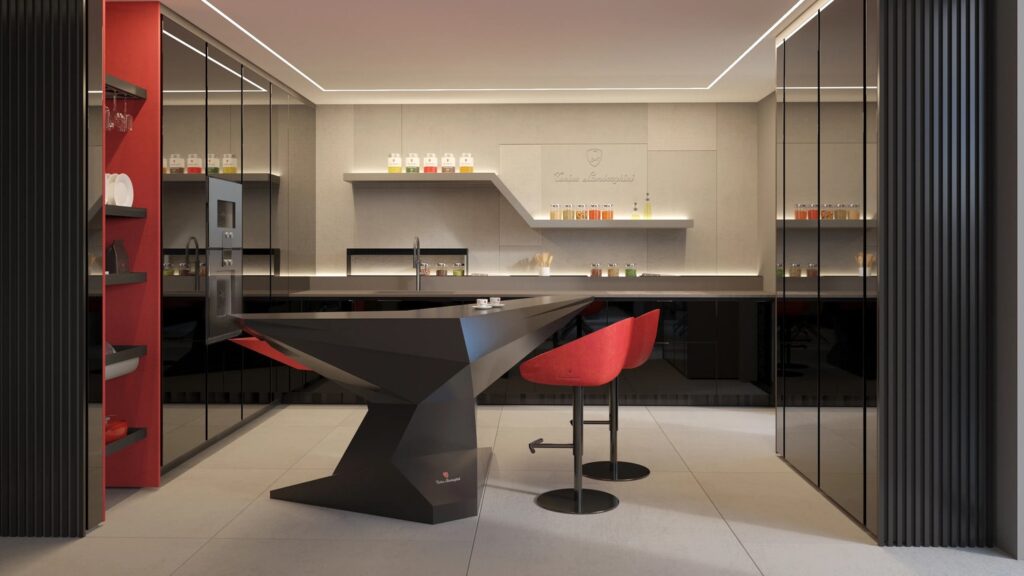 4 спальни в Tonino Lamborghini Residences
