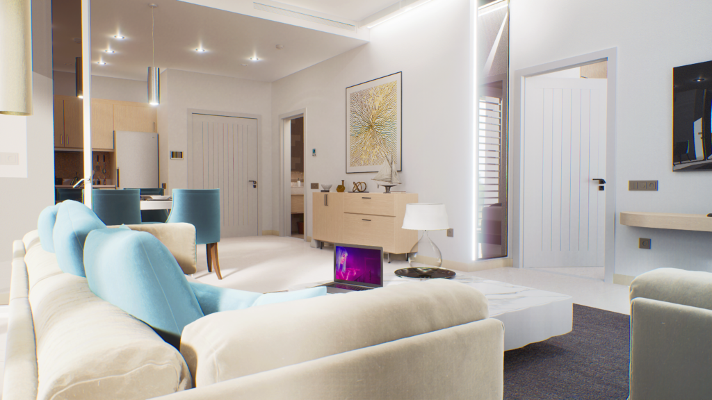 3 спальни в Golf Views Seven City