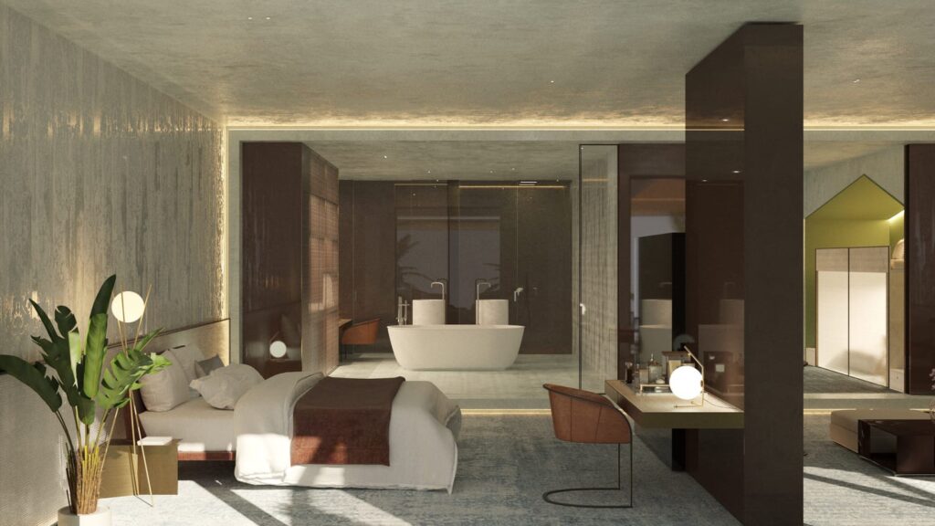 1 спальня в Portofino Hotel