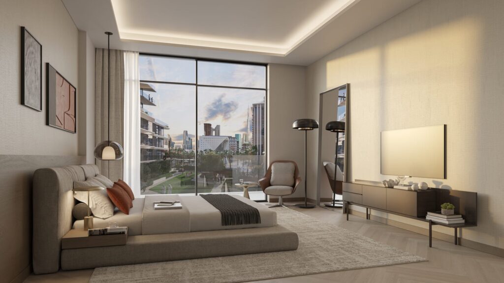 2 спальни в City Walk Northline