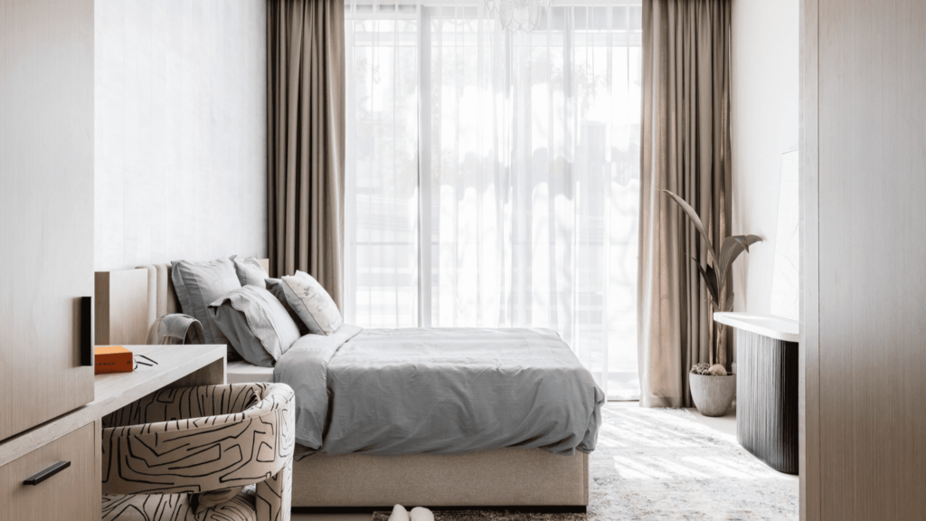 1 спальня в Lum1nar