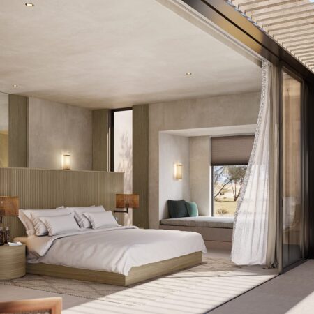 3 спальни в The Ritz Carlton Al Wadi Desert Resort