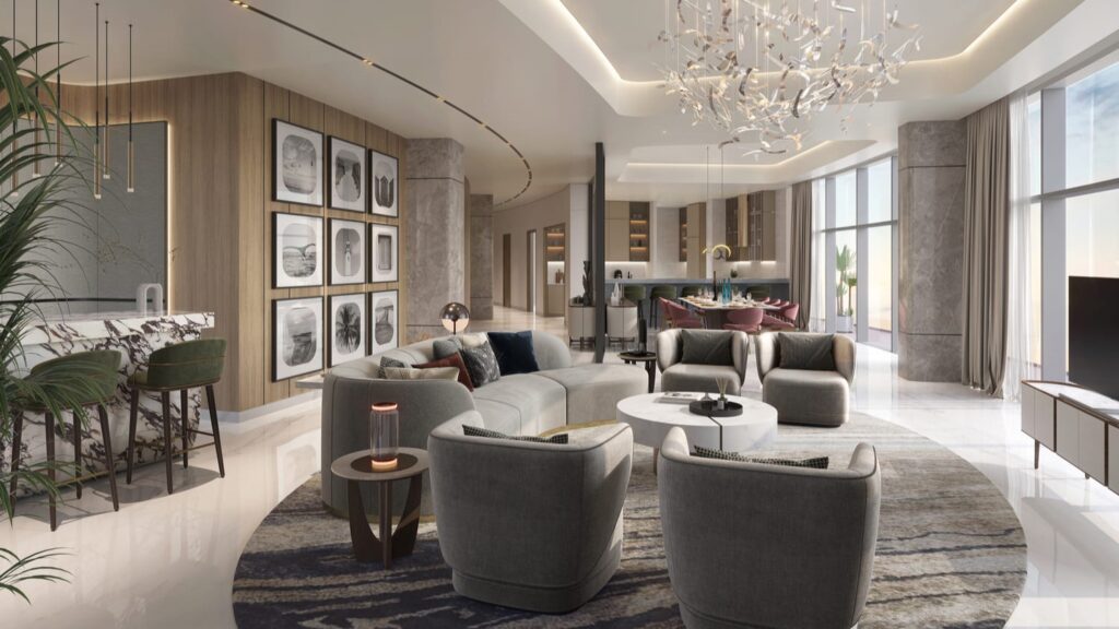 2 спальни в Aqua Arc