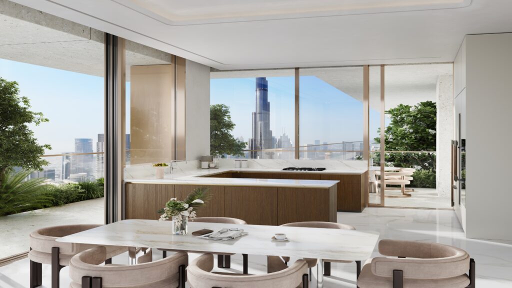 3 спальни в Fairmont Residences Solara Tower