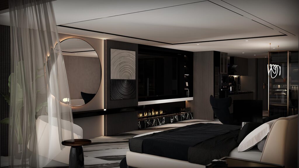 1 спальня в Sky Suites