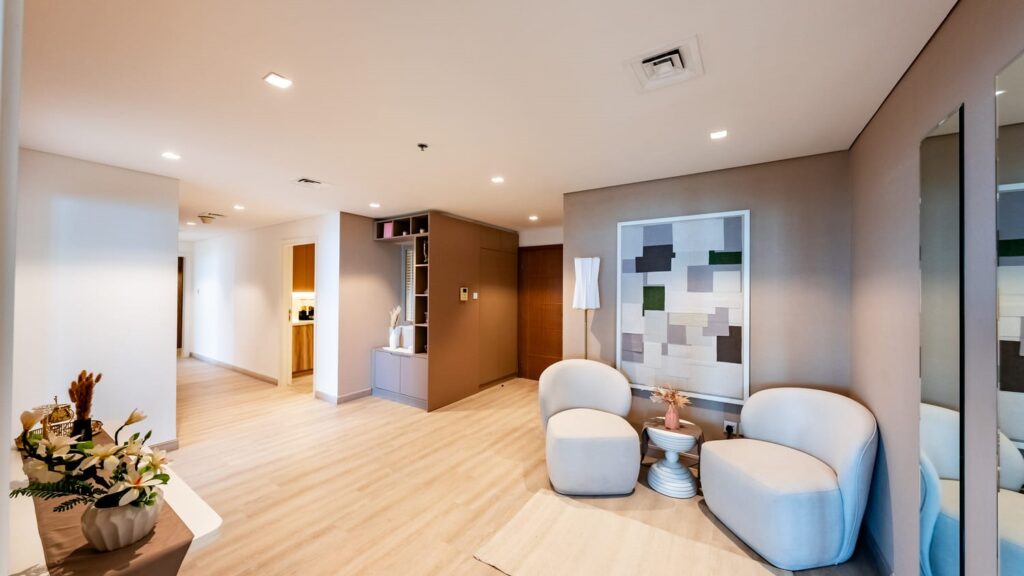 2 спальни в The Residence