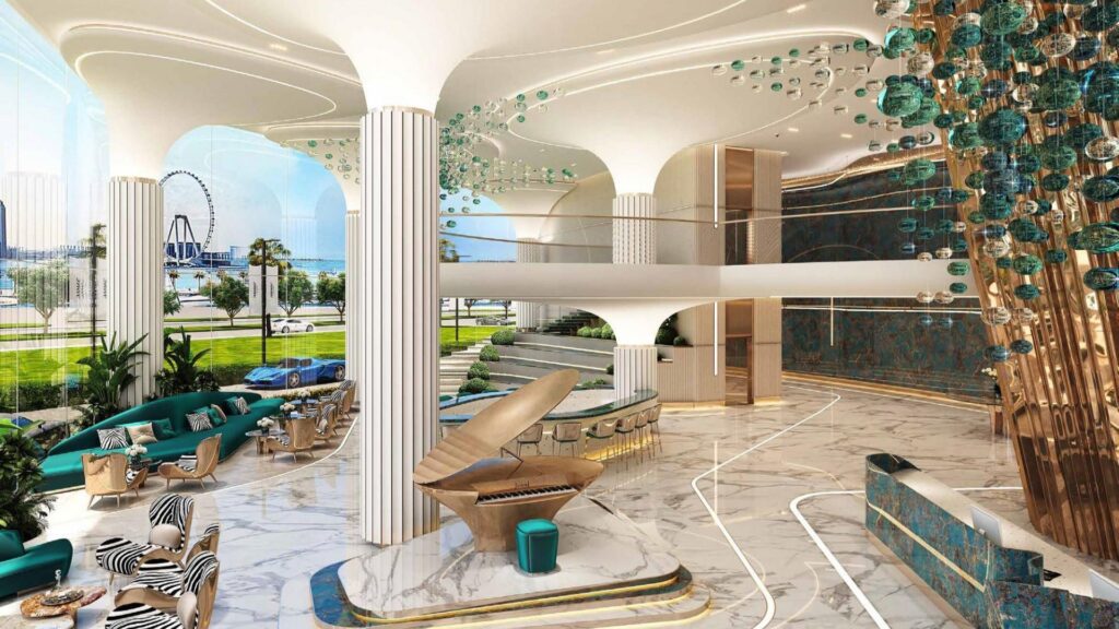 1 спальня в Damac Bay by Cavalli