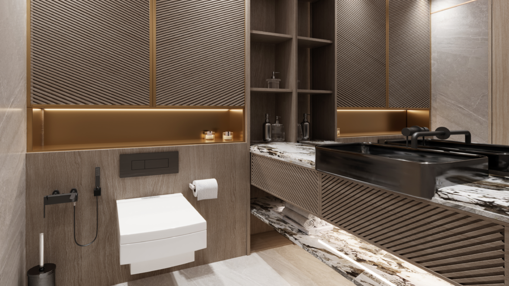 2 спальни в Binghatti Royale