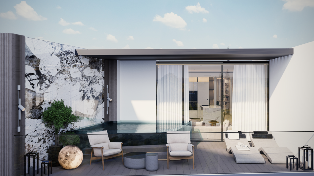 2 спальни в Binghatti Royale