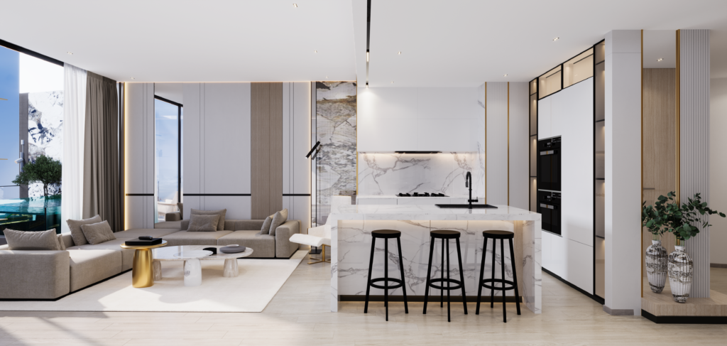 2 спальни в Binghatti Royale